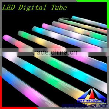 High quality digital tube led waterproof, DC24v dmx rgb 5050 outdoor led digital tube