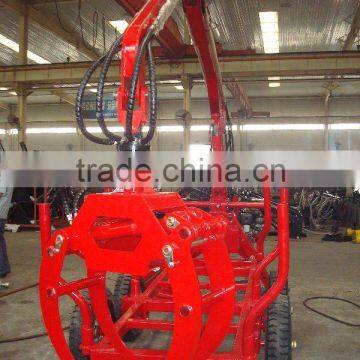 For Mariana Timber Trailer With Crane,Log Trailer With Crane ((1 Ton,3 Ton,5 Ton,8 Ton,10ton,12 Ton) )