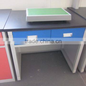 Steel biology lab table lab steel center table lab stainless steel table