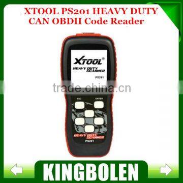 Original XTOOL PS201 Heavy Duty Code Reader OBD II/EOBD/CANBUS Compliant Gasoline and Diesel OBD vehicles