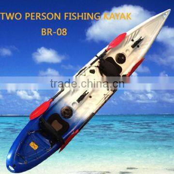 double fishing kayak / double sit on top kayak / chinese kayak