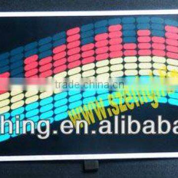 2014 hot sale EL Car Sticker,Novel design EL Car,equalizer el car sitcker