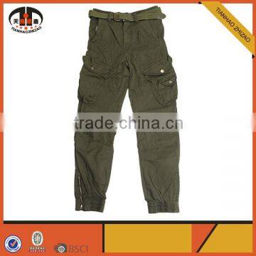 Custom Design Baggy Army Green Harem pants for Men