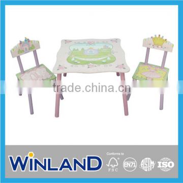 Wooden Fantasy Design Kids Table Chair