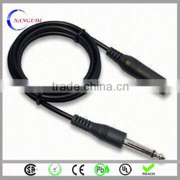 best quality double insulated audio jack to usb cable