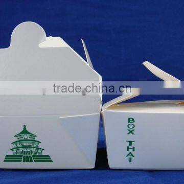 disposable PLA coated paper food containers