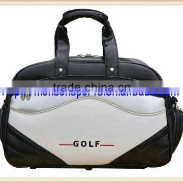 fashionable design water proof shoulder strap,carrying handles leather golf carry bag