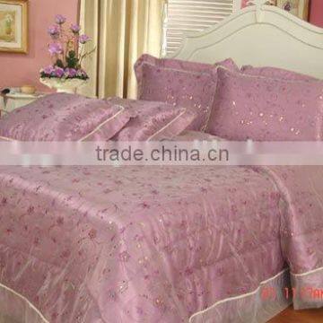 5pcs gause bedspread set