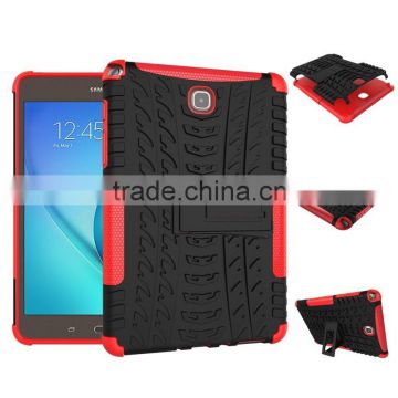 For Samsung Galaxy Tab 5 8.0 inch rugged armour heavy duty TPU case with kickstand