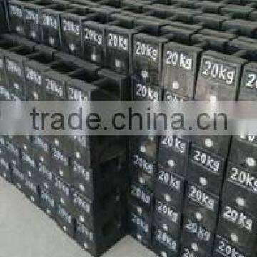 M1 Class 20kg Test Weight, 20kg Cast Iron Weights, Scales Calibration Weight photo-3