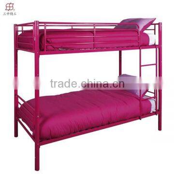 Modern Design Metal Bedroom Furniture Kids Single Bunk Bed