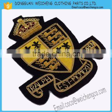 wholesale embroidery eagle emblems for military uniform