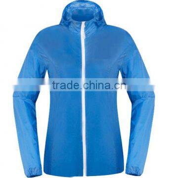 lightweight waterproof women hoodie jacket