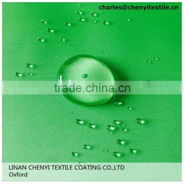 150D 100% Polyester pu Coating Oxford Fabric