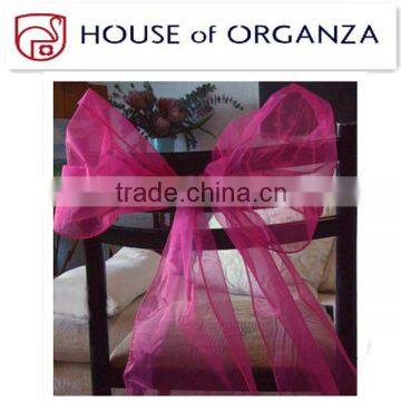 2014 New Design Organza Chair Sash