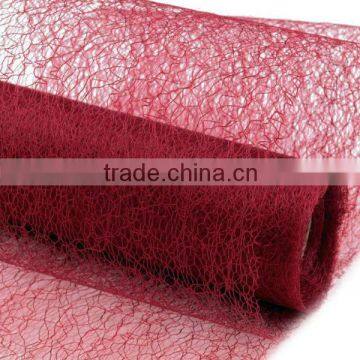 Decorative Fibre Net Roll for wrapping flowers and decorations