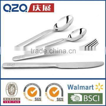 Kid dessert cutlery set Stainless steel cutlery set for child K002