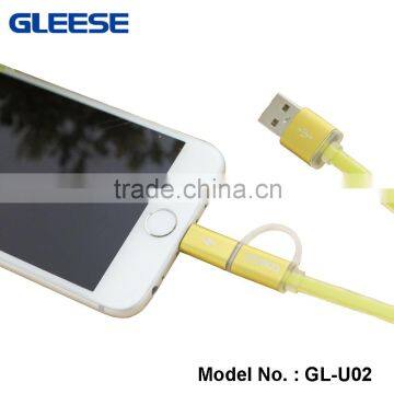 Gleese Micro USB Data High Speed USB 2.0 and Charging Cables for IOS and Android