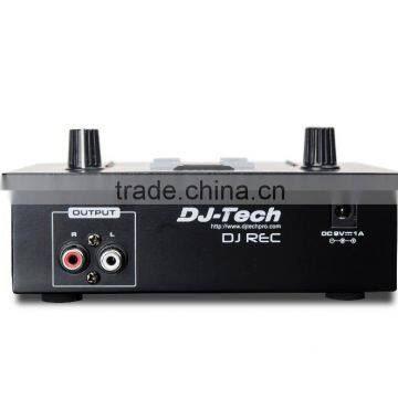 2016 Hot Sale New dj Software Stereo RCA Input and Output cd Player DJ Recording for DJ Scratch/mapping Music Video Recorder