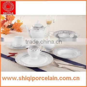 47pcs Porcelain tableware ; porcelain dinnerware