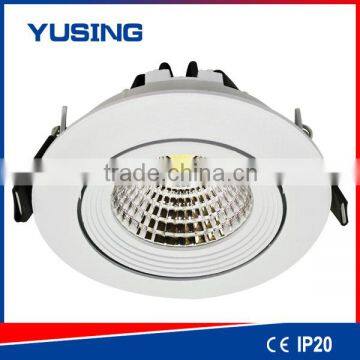 3 Years' Warranty 6W High Power COB led ceiling downlight