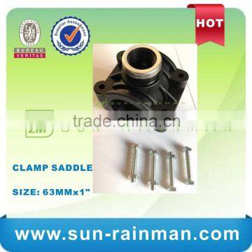 High Quality Threaded PP Clamp Saddle