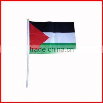 14*21cm Palestine hand flag,small flag