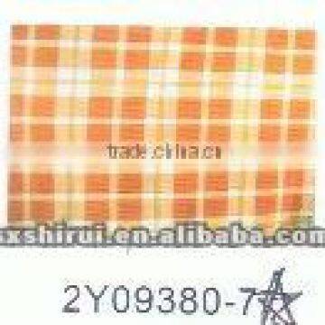 100% polyester check design polar fleece blanket