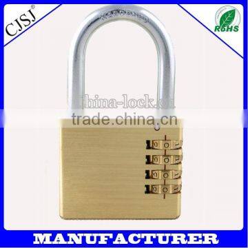 Top Security long chackle brass lock combination with more styles