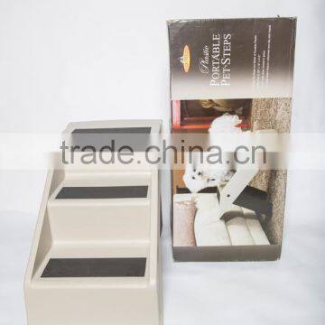 Foldable Plastic Good Selling Foldable Pet Stairs/ Wide Step Ladder photo-3
