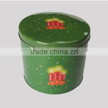 Christmas gift tin