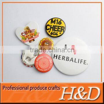 wholesale new style metal button pin badge