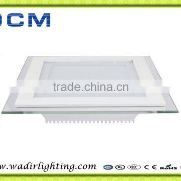 Comfortable brightness square led panel light