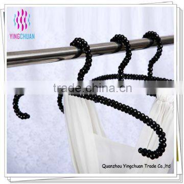 Black wedding dress skirt acrylic bead hanger