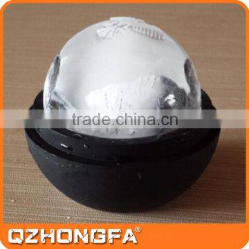 custom emboss logo sphere ice mold silicon