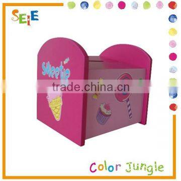 Wooden sweetie money storage box,lovely coin collection box,kids coin bank OEM