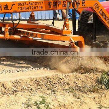 wheeled tractor front mounted type land leveller