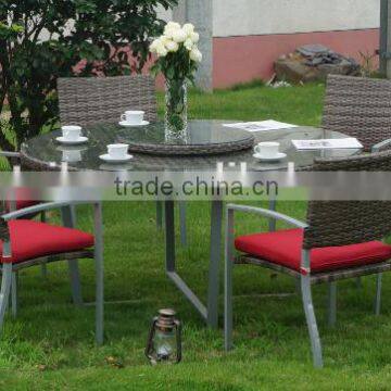 High-grade outdoor rattan garden dining set wicker dining set rattan dining set