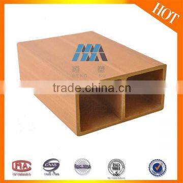 Wood Plastic Composite Timber Wood Tube for Interior Interior Decorative Ceiling