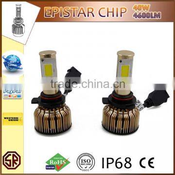 2016 Latest design 40W EPISTAR chip 9012 HIR2 Led Headlight