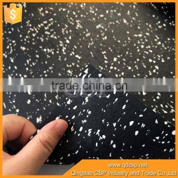 Crossfit Recycled High Friction Wearable Cheap Gym Rubber Flooring