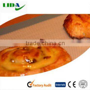 Top Sale Brand Stain Resistant Silicone Kitchen Baking Mat /Food Grade Fiberglass Silicone Pastry Mat KIT703 photo-5