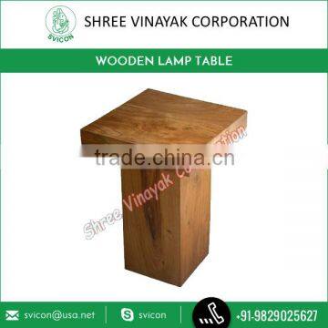 Durable Modern Wooden Lamp Table to Enhance Home Look at Market Price