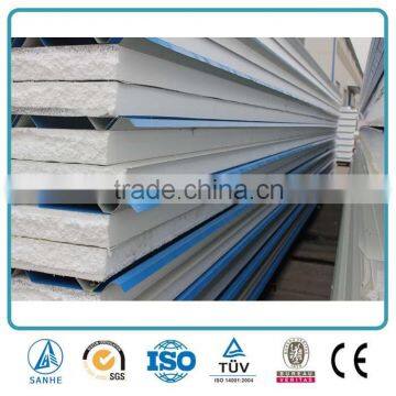 light steel PPGI corrugated EPS foam sandwich roof panel