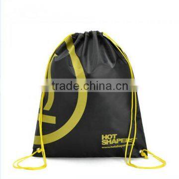 cheapest polyester drawstring school bag