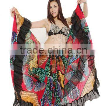 SWEGAL new belly dance skirt colorful skirts belly dance bra top and skirt costume SGBDS13019