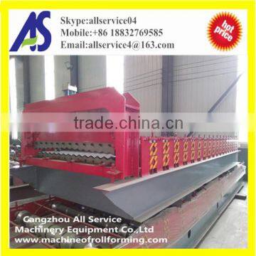Metal Colored Steel Corrugated Roofing Panel Roll Forming Machine Line