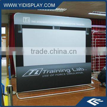 Eye Catching Oxydic Aluminum CMYK Printing Hot Selling Exhibition Booth Design photo-4