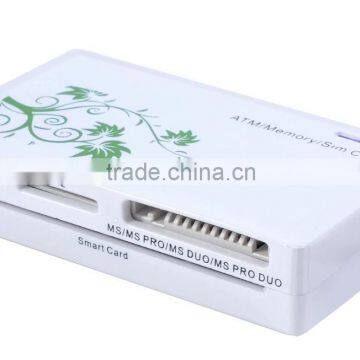 SD TF MS M2 ATM Smart SIM Multi-Memory Six-Slot Card Reader/Writer/Editor