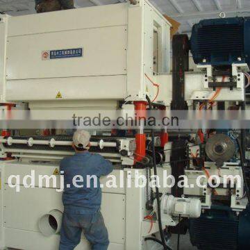 MM5613 Woodworking Plywood Particleboard Calibrating Double Side Sanding Machine photo-3